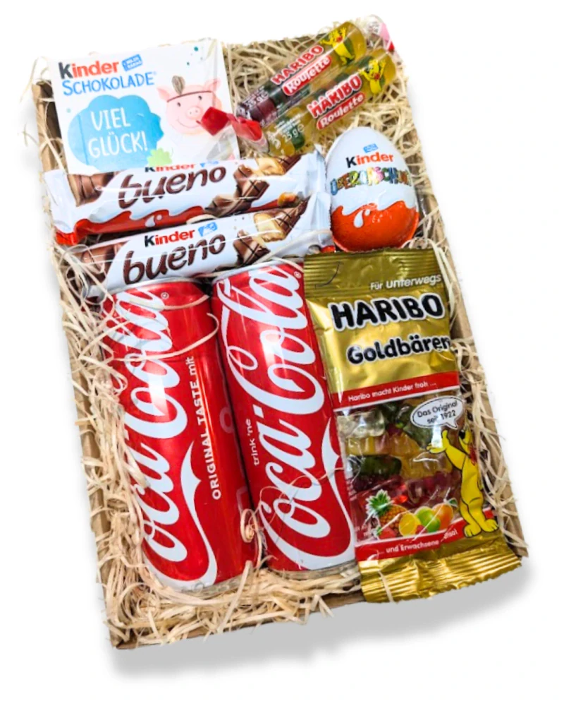 Dárková krabička s CocaColou