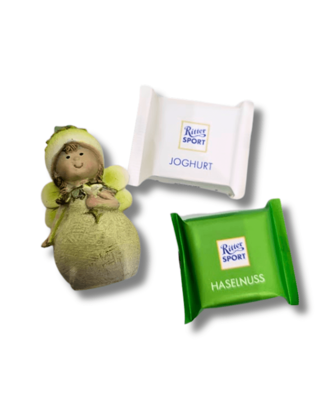 Mini dárkový balíček Ritter sport čokoládky VÍLA ZVONILKA
