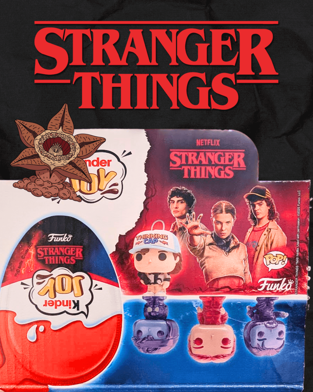 Kinder vajíčko JOY STRANGER THINGS – 20 g