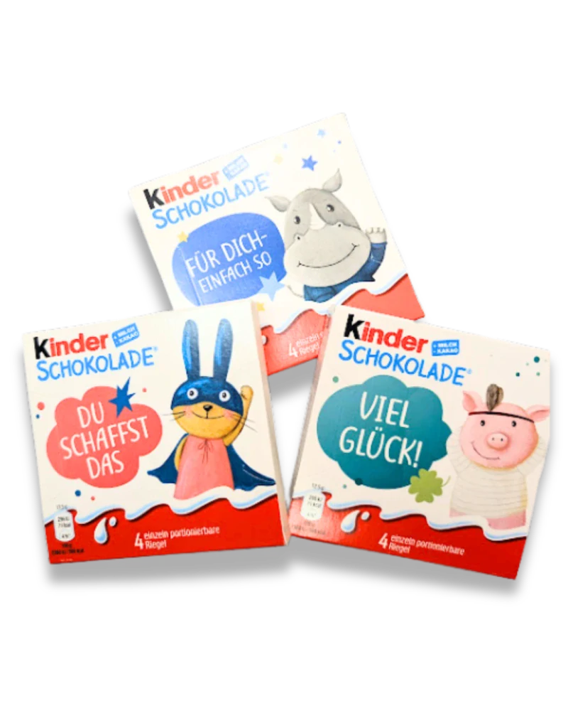 Kinder Riegel čokoládové tyčinky – 4 ks, 50 g