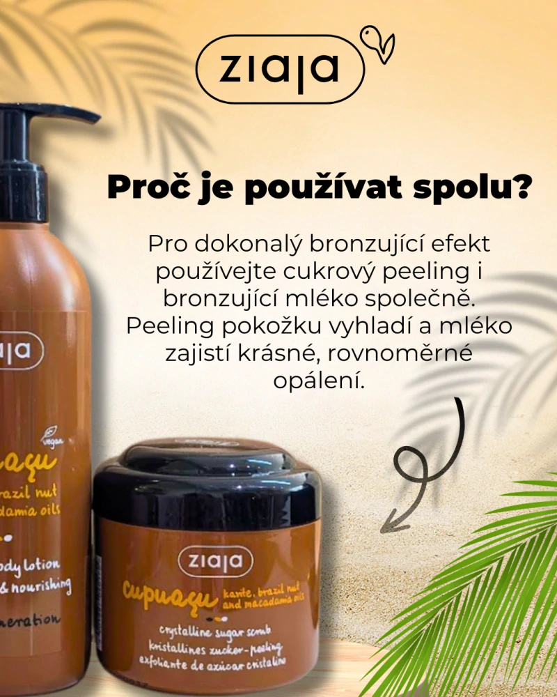 ZIAJA SET Pro dokonale opálenou pokožku