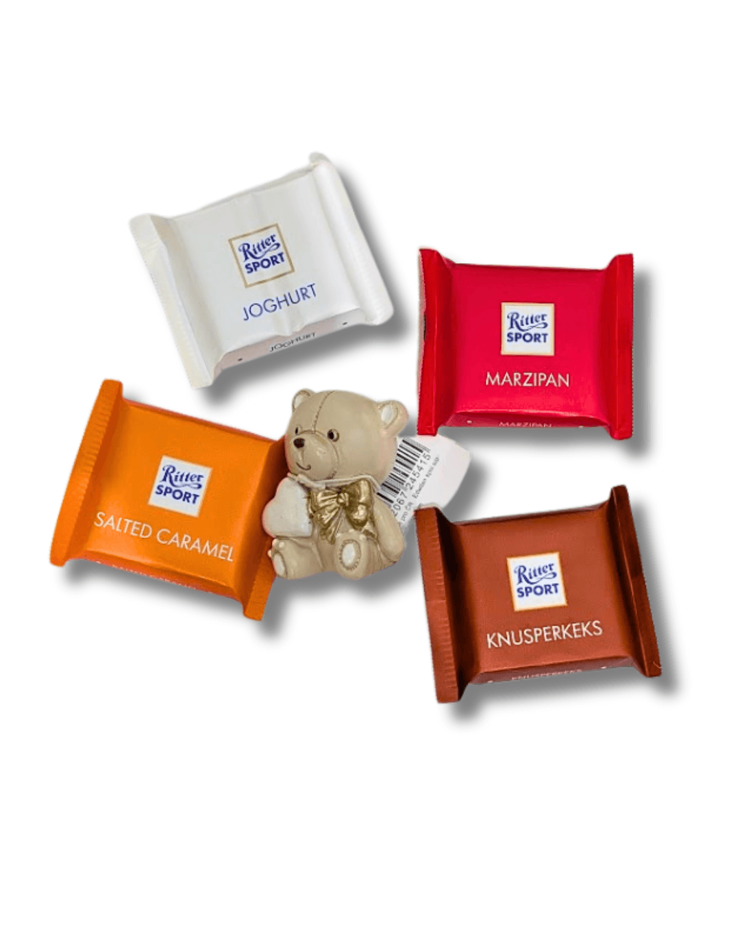 Mini dárkový balíček Ritter sport čokoládky MEDVÍDEK II.