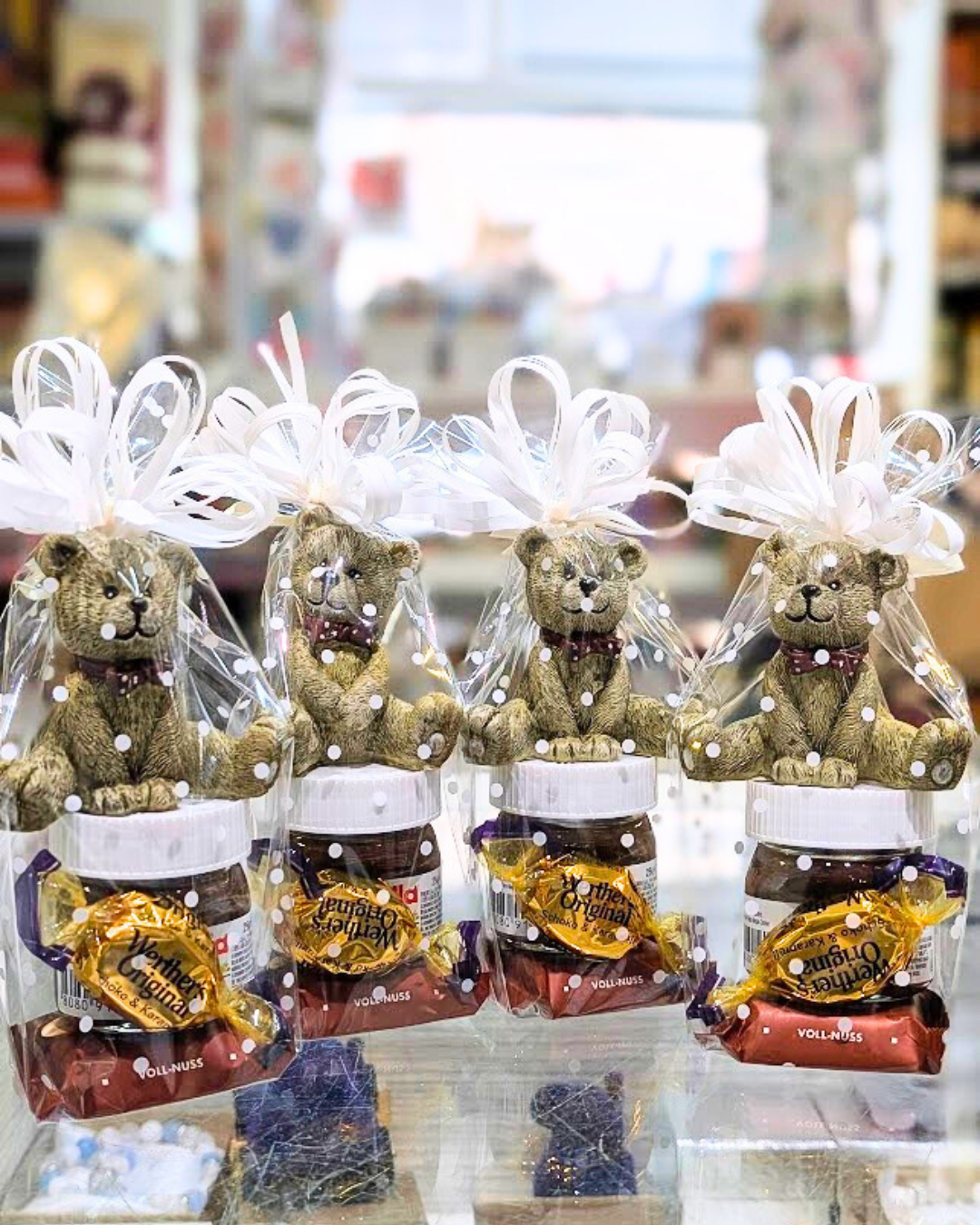 MEDVÍDCI - Dárkový balíček mini nutella a medvídek Béďa